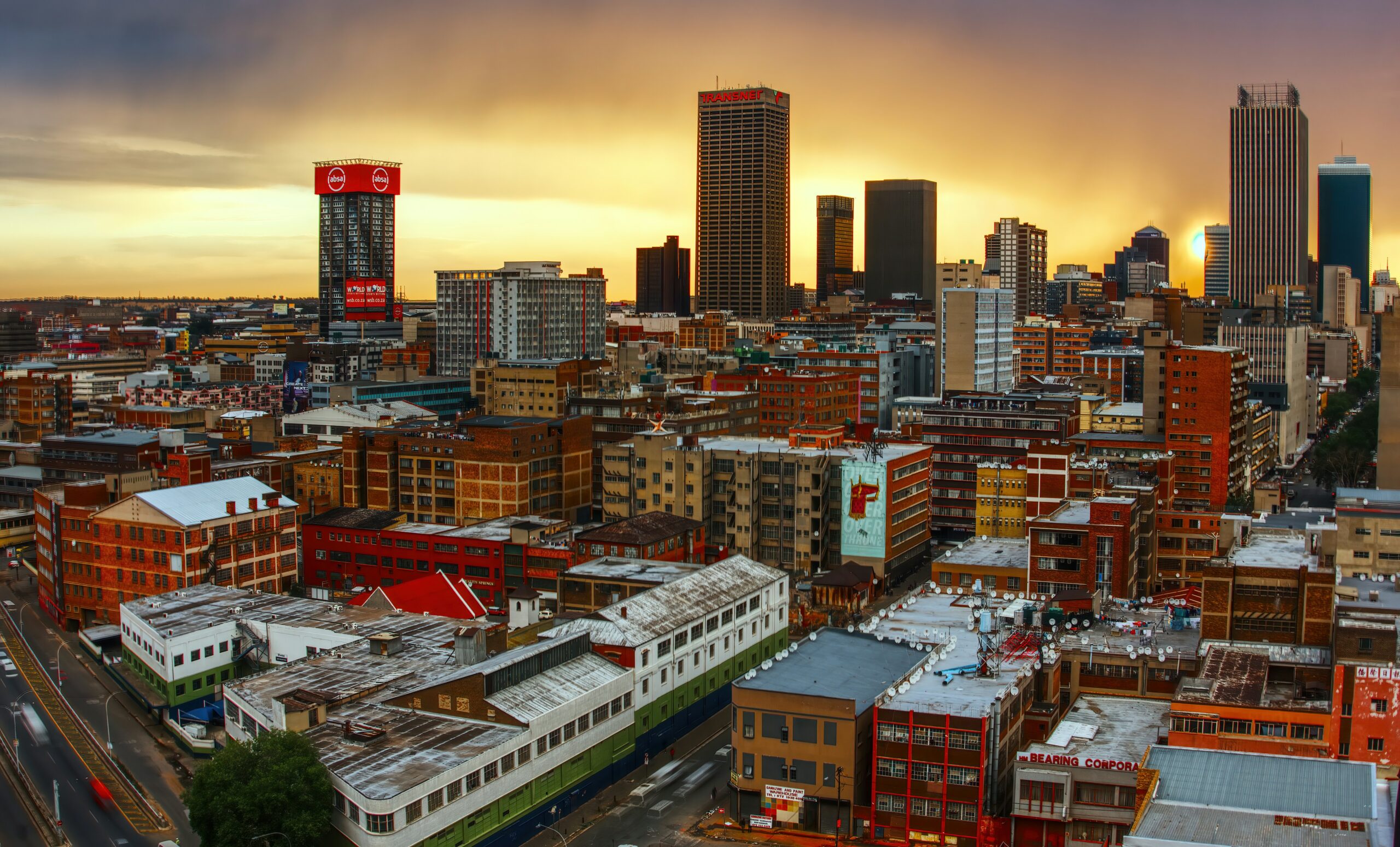 A beautiful picture of Joburg